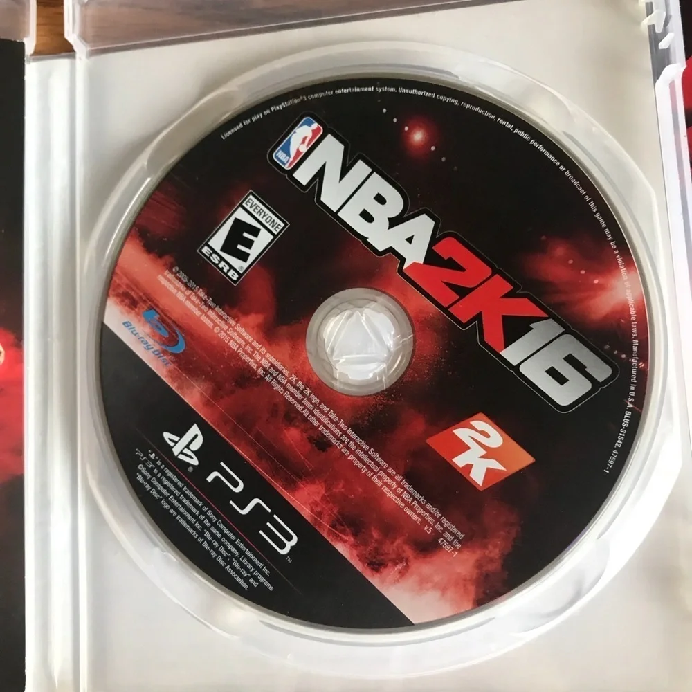 NBA 2K16 Blu-ray PS3 Game